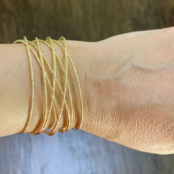 Francesca’s collections Jia cross twisted cuff bracelet - Picture 10 of 12